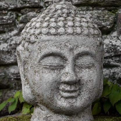 Campania - Ankor Ceramic Buddha Bust 6048-6901