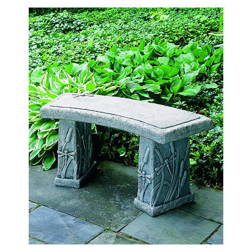 Campania - Dragonfly Curved Bench BE-24