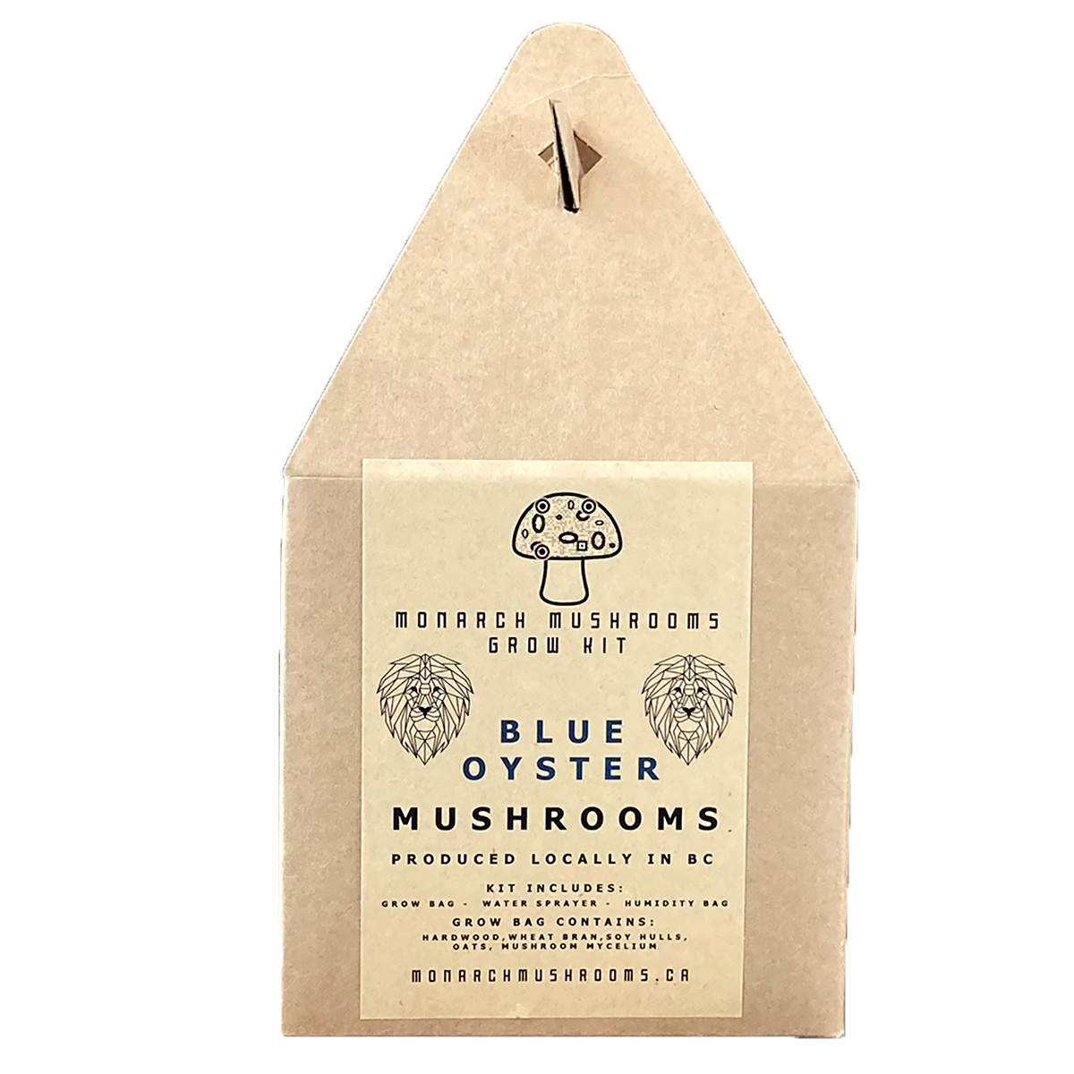 Monarch Mushrooms Grow Kit - Blue Oyster