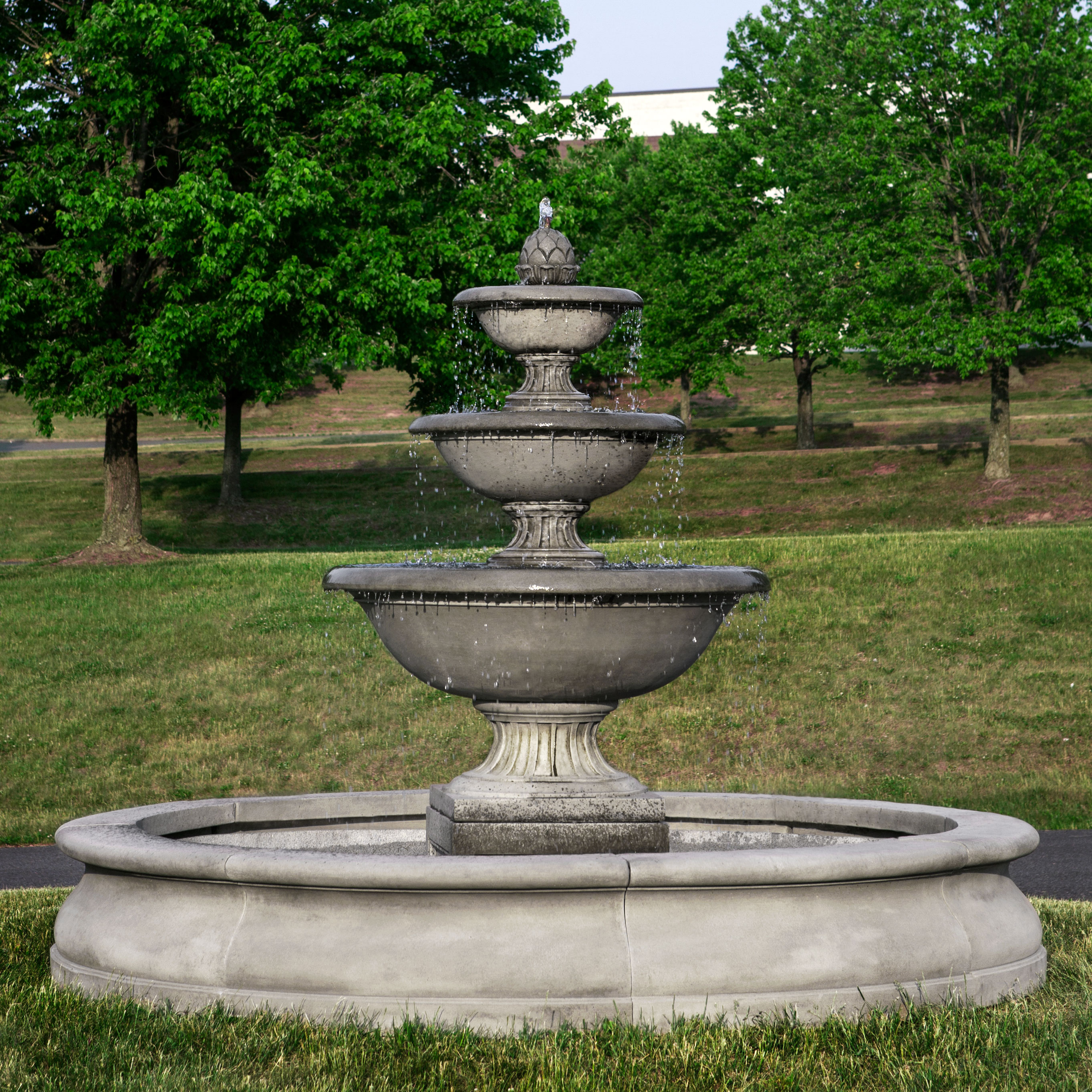 Campania - Fonthill Fountain in Basin FT-272