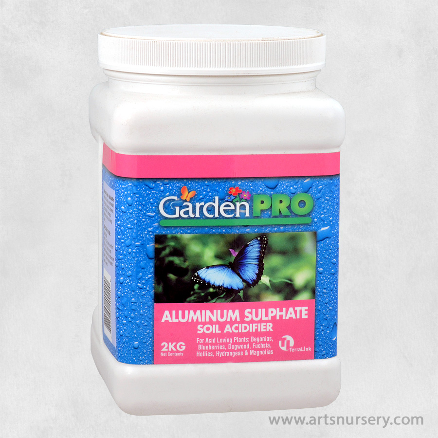 Garden Pro Aluminum Sulphate Soil Acidifier Arts Nursery Ltd