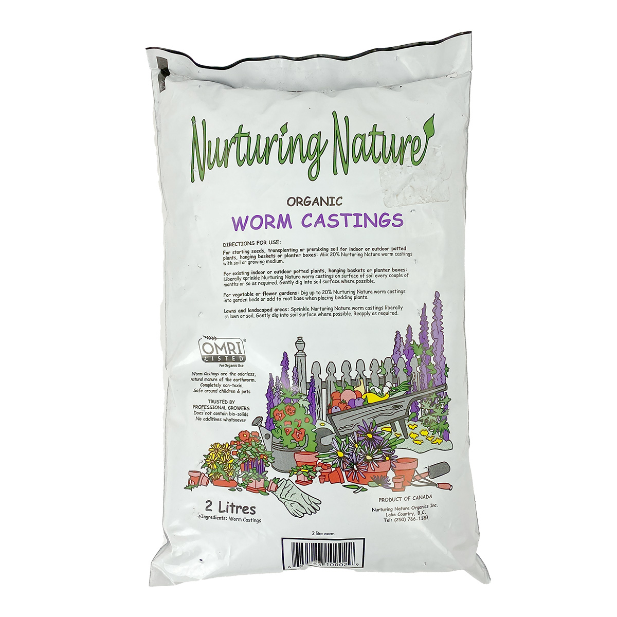 Nurturing Nature Organic Worm Castings 