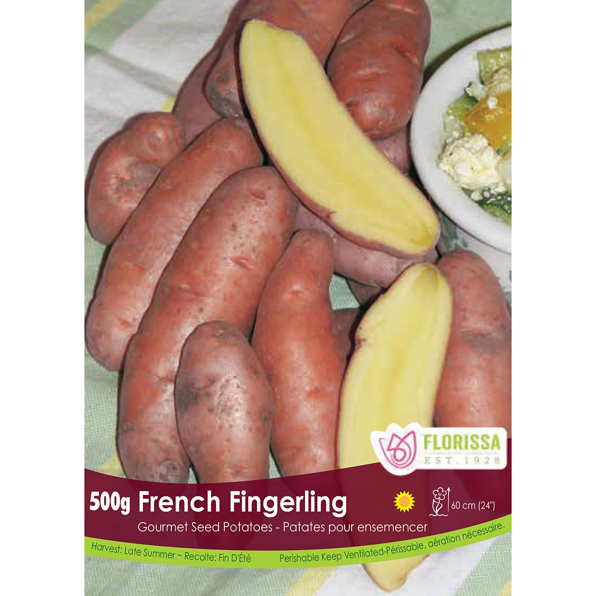 Gourmet Seed Potatoes 'French Fingerling'