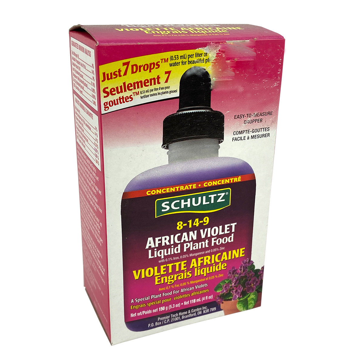 Schultz African Violet Food 8-14-9 150g
