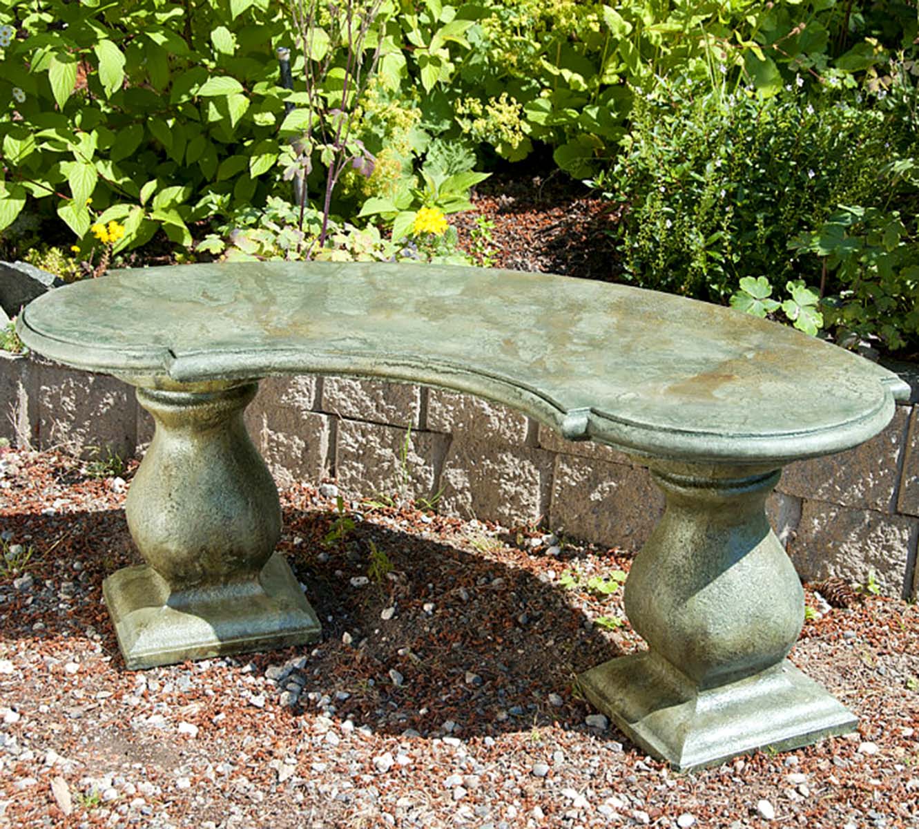 CastArt - Traditional Colonial Bench - Curved 
