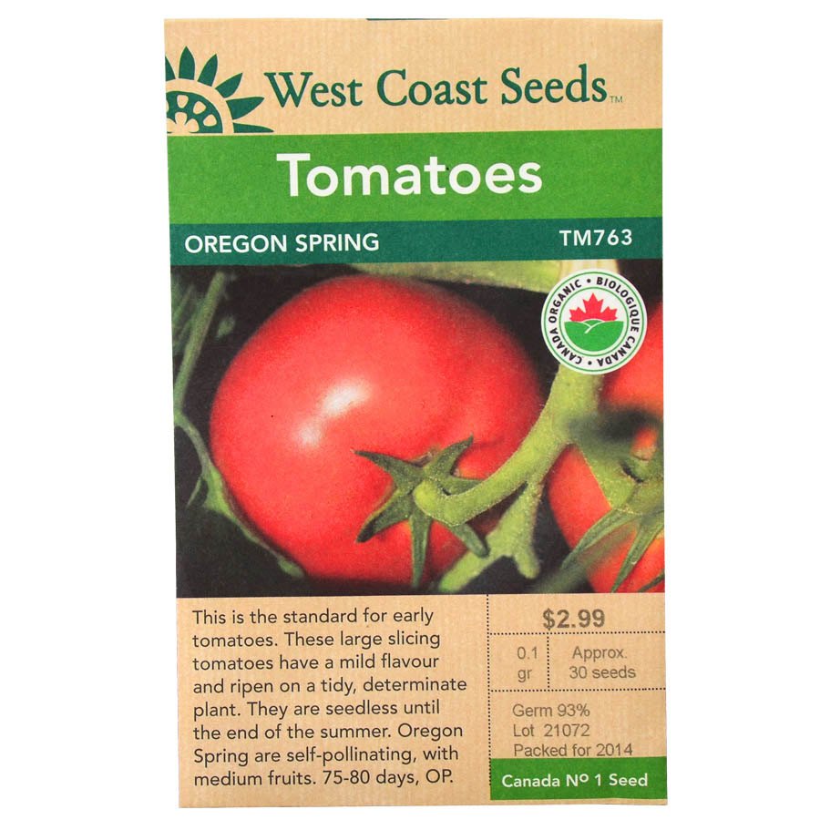 Tomato Oregon Spring Seeds TM763