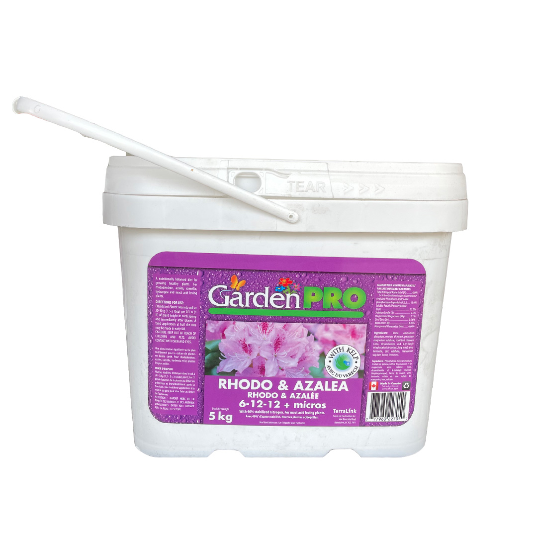 Garden Pro Rhodo & Azalea Food 6-12-12 Pail 5kg
