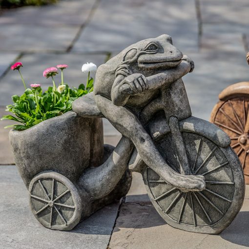 Campania - Tricycle Frog Planter A-588