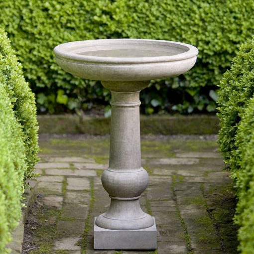 Campania - Williamsburg Tea Table Birdbath B-120