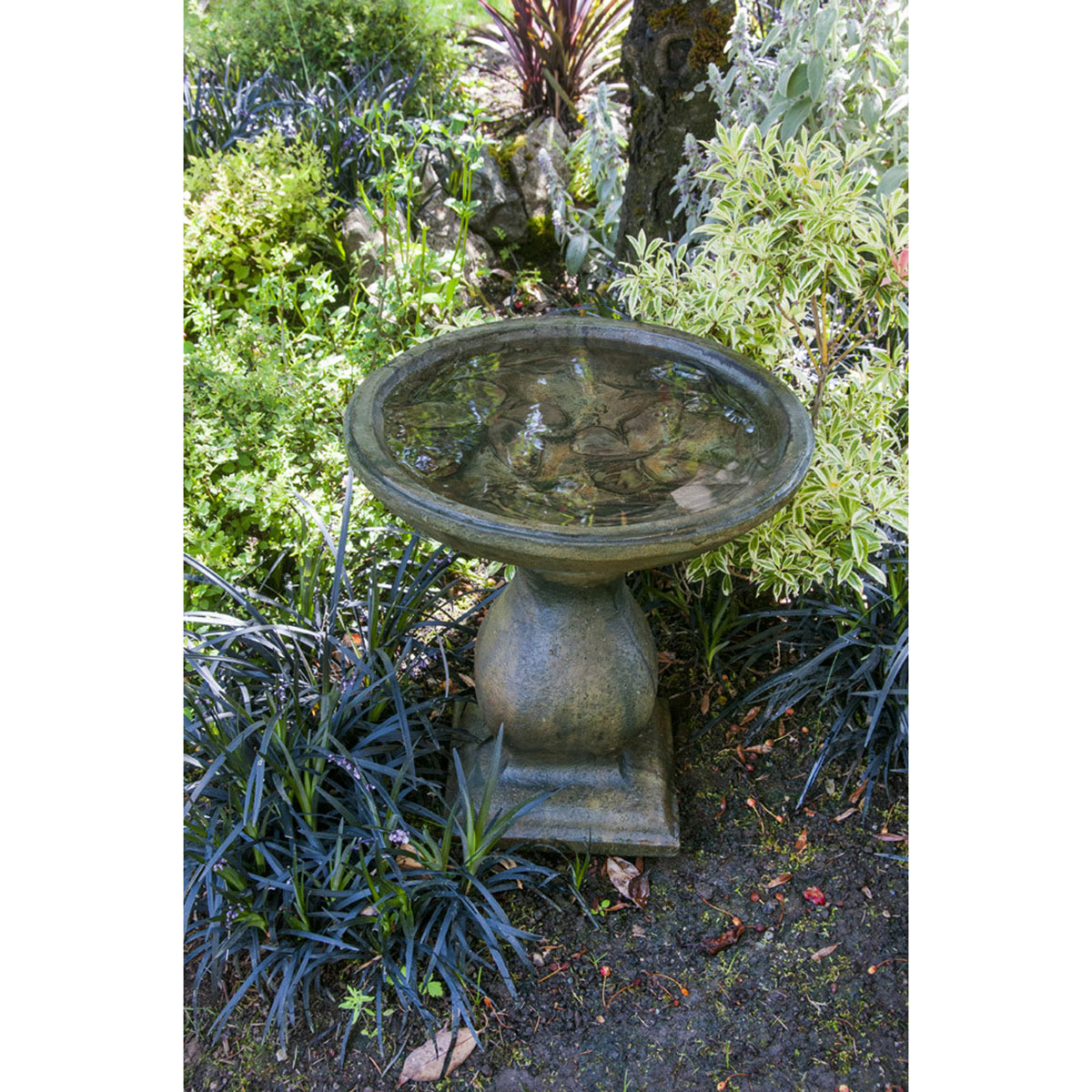 CastArt - Butterfly Birdbath 