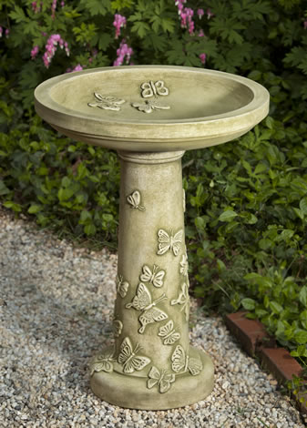 Campania - Butterflies Are Free Birdbath B-145