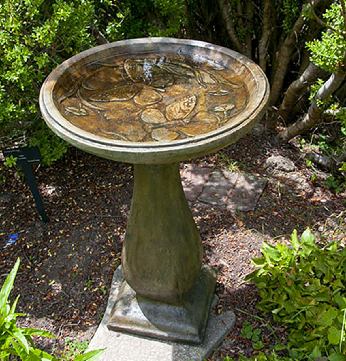 CastArt - Butterfly Birdbath  