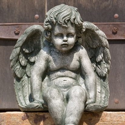 Campania - Seated Cherub - Medium C-102