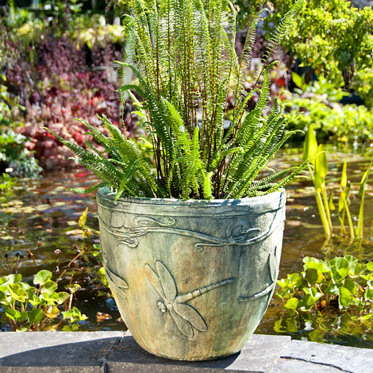 CastArt - Dragonfly Pot