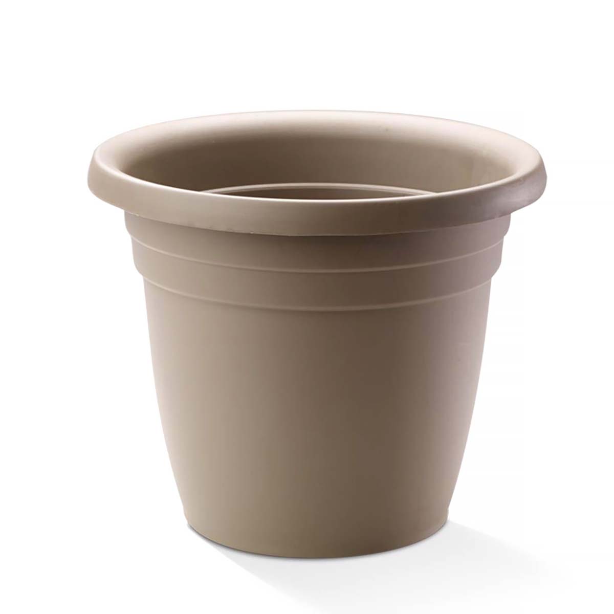 Crescent Emma Cappuccino 18in Round Planter   