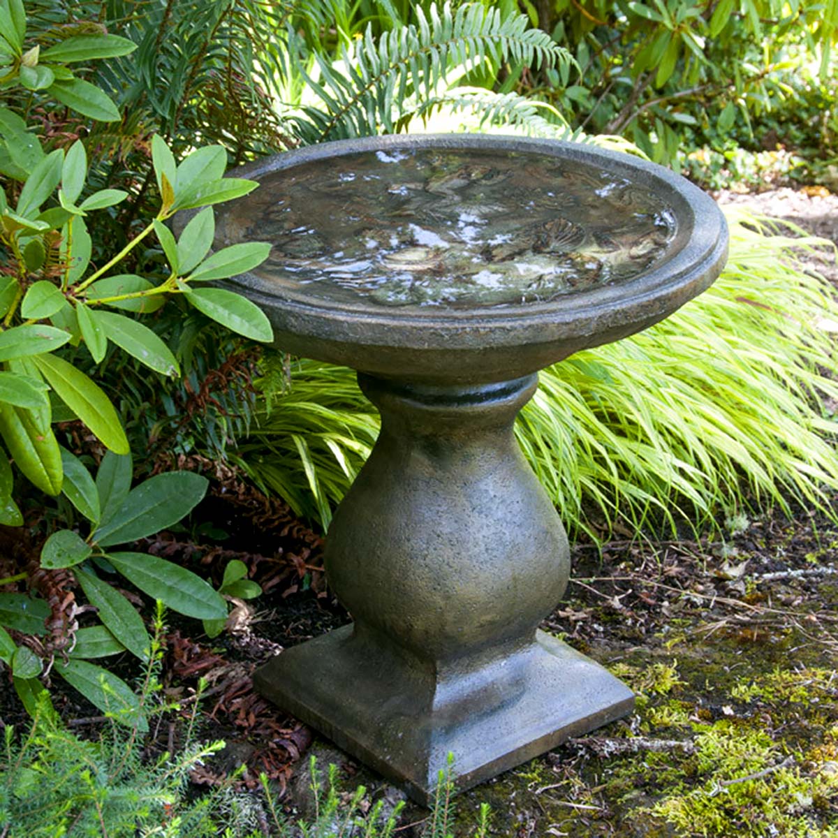 CastArt - Frog Bird Bath