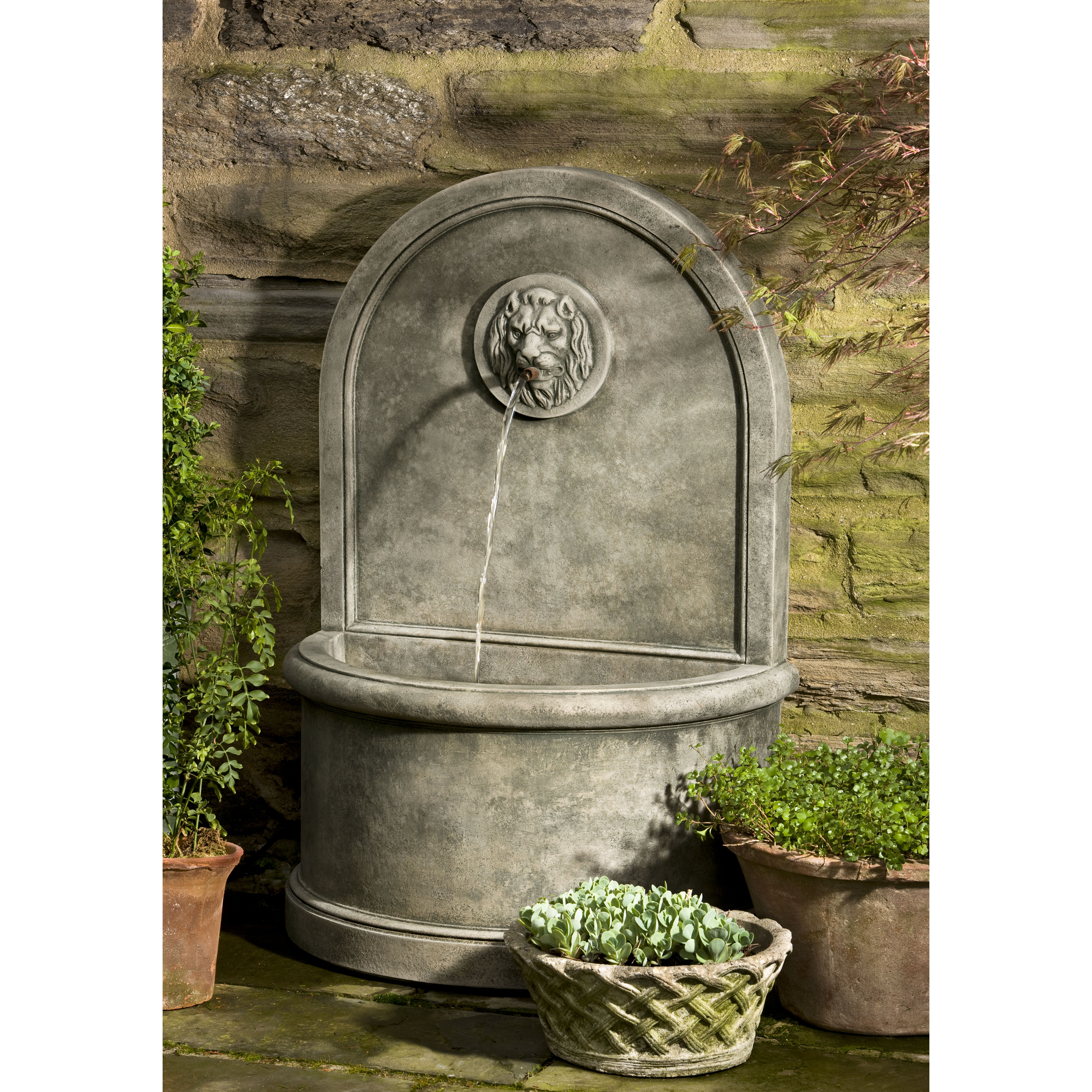 Campania - Lion Wall Fountain FT-165