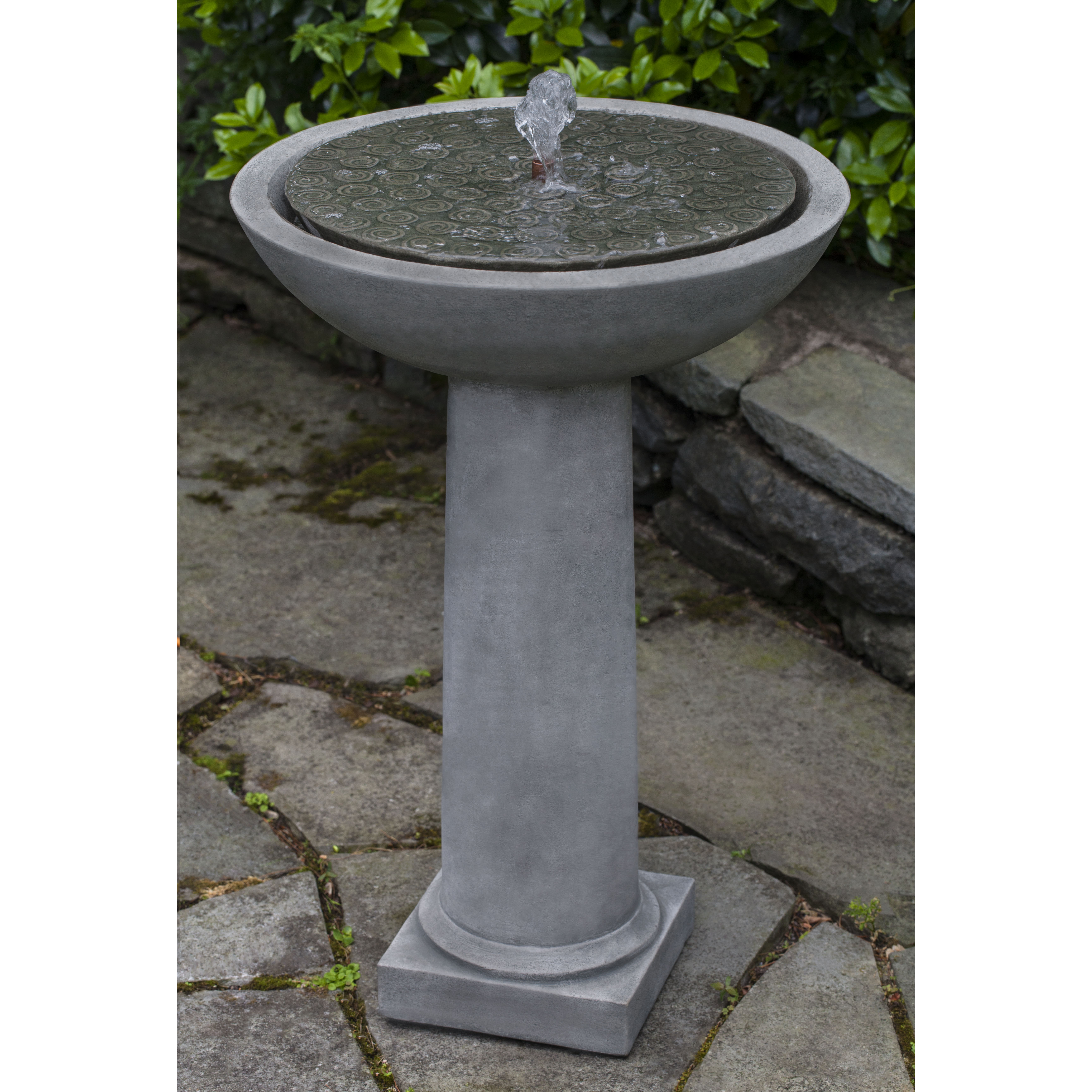 Campania - Cirrus Birdbath Fountain FT-246