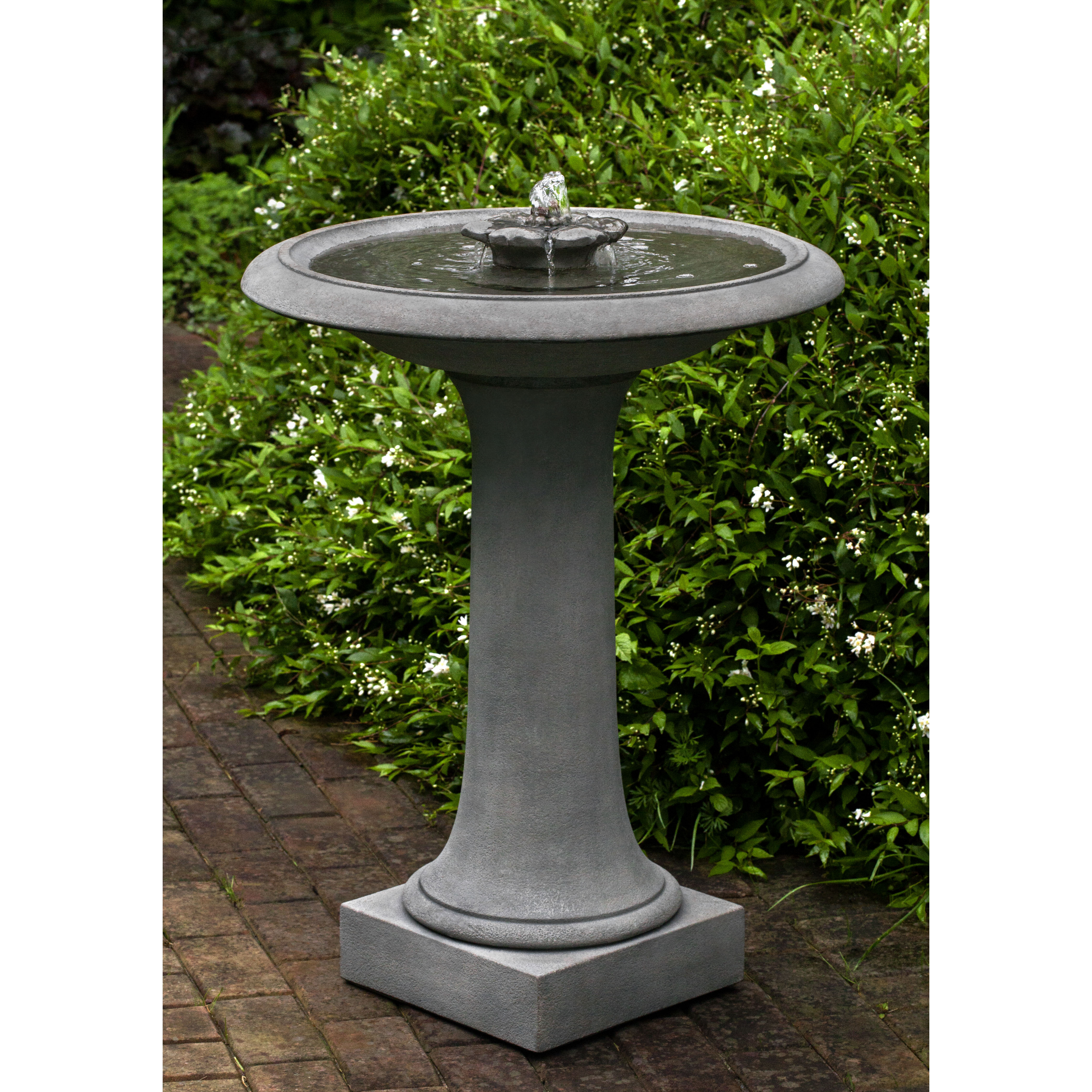 Campania - Camellia Birdbath Fountain FT-311