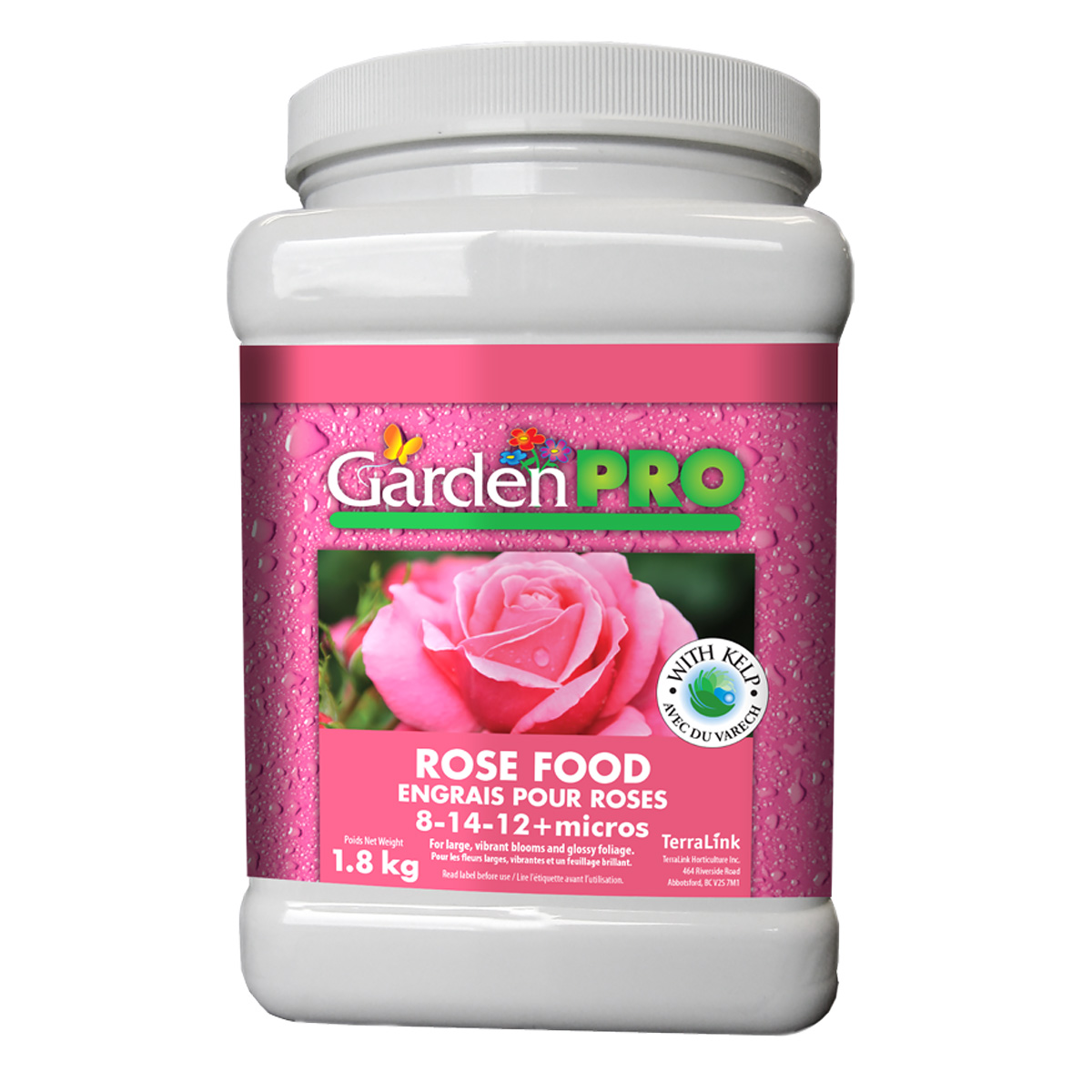 Garden Pro Rose Food 8-14-12 1.8kg