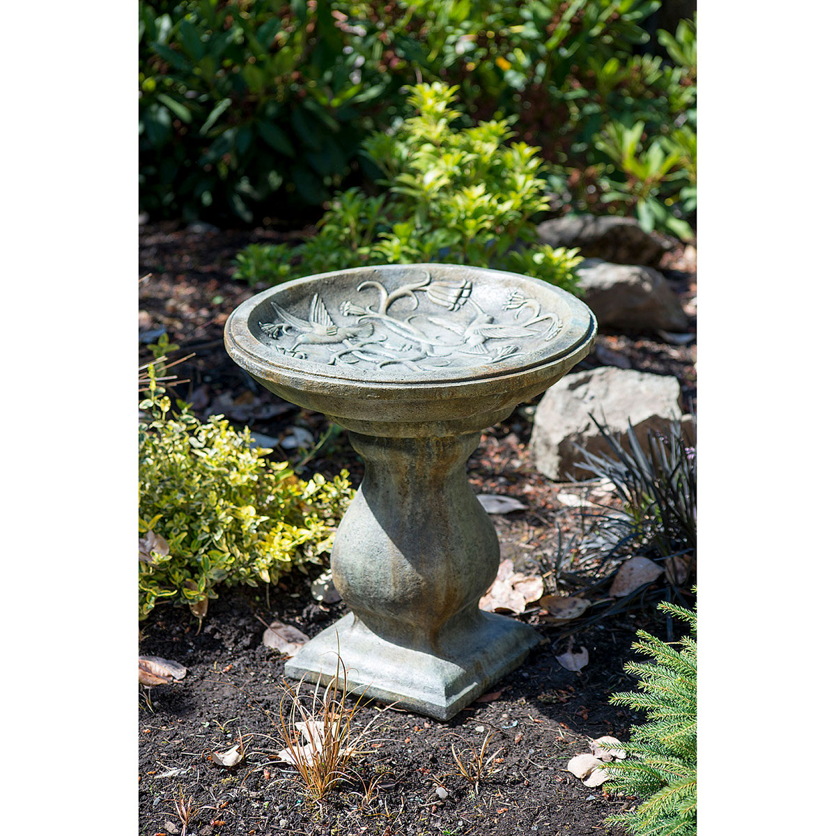 CastArt - Hummingbird Birdbath