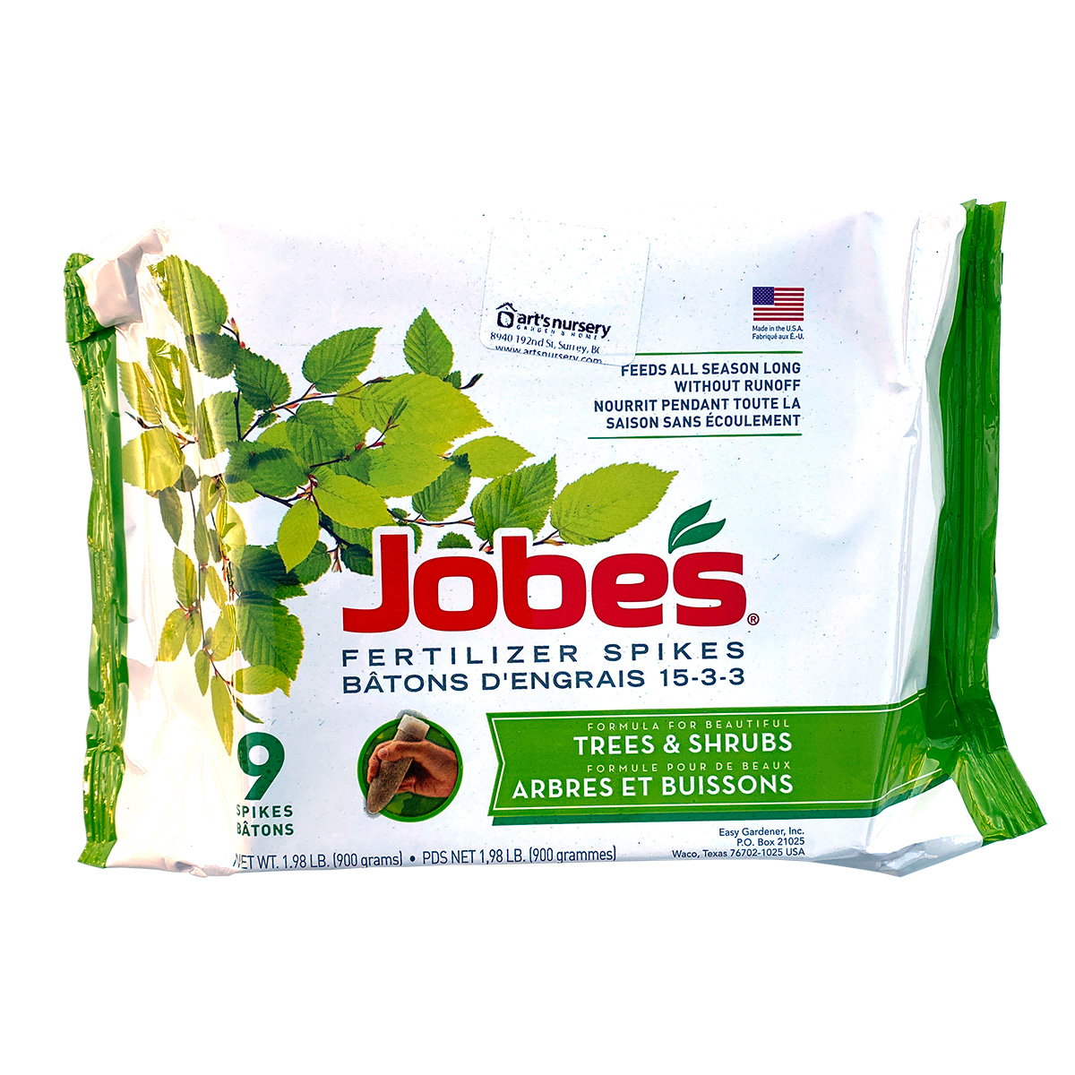 Jobes Tree and Shrub Fertilizer Spikes