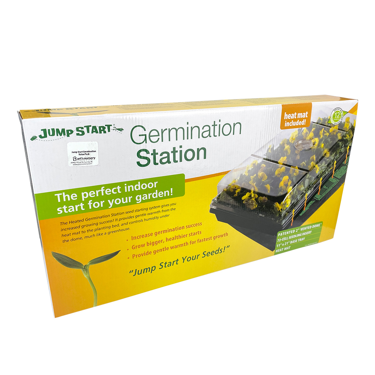 Jump Start Germination Station 72 cel