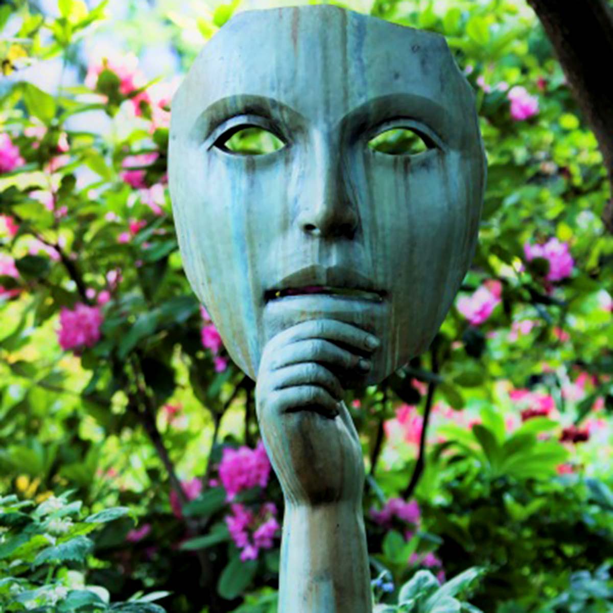 CastArt - Muse - Large Contemplation Mask 