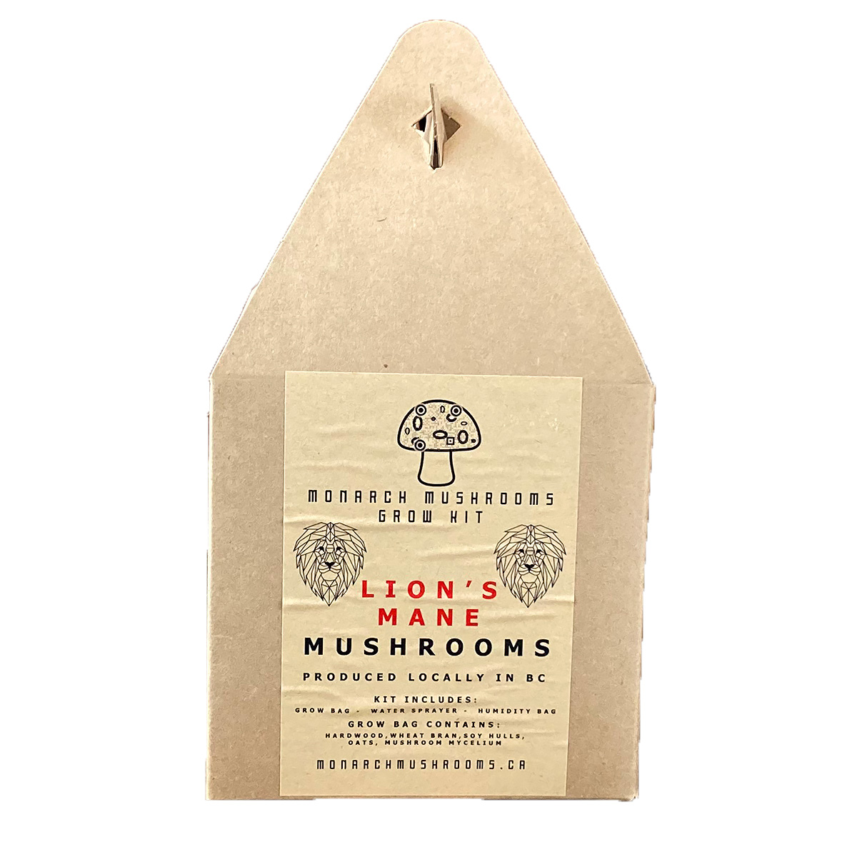 Monarch Mushrooms Grow Kit-Lion's Mane | Arts Nursery Ltd