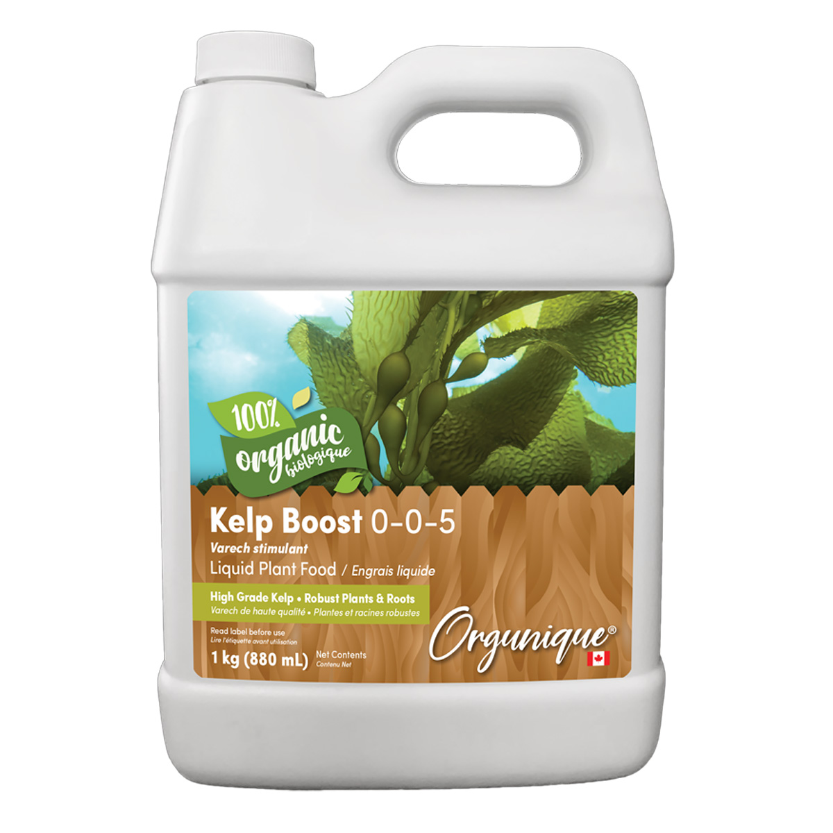 Orgunique Liquid Kelp Boost 0-0-5 880ml