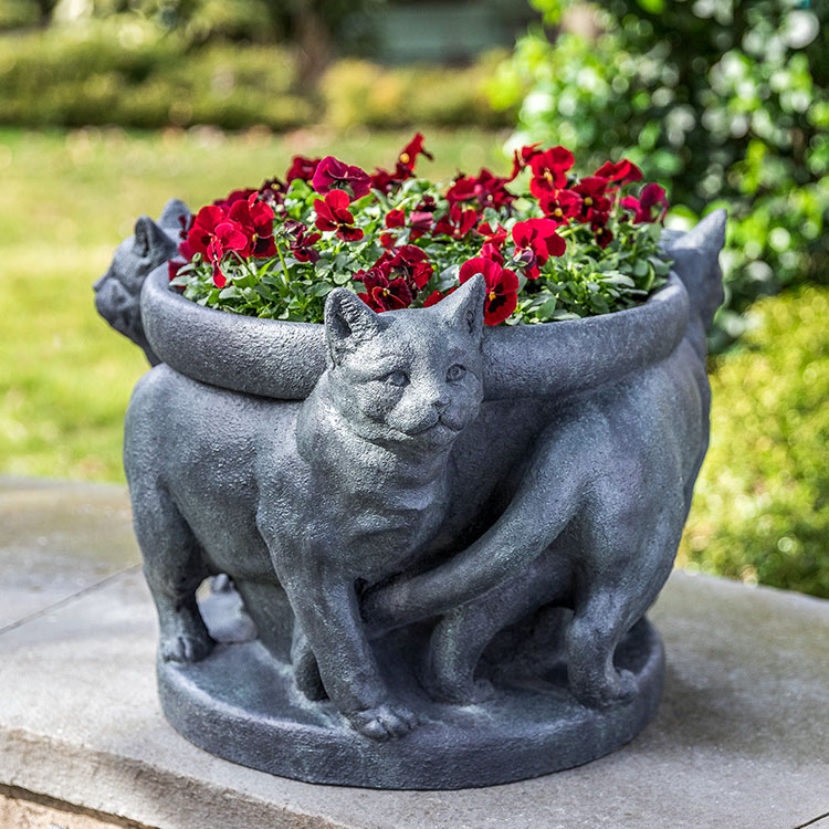 Campania - 3 Cats Planter P-859