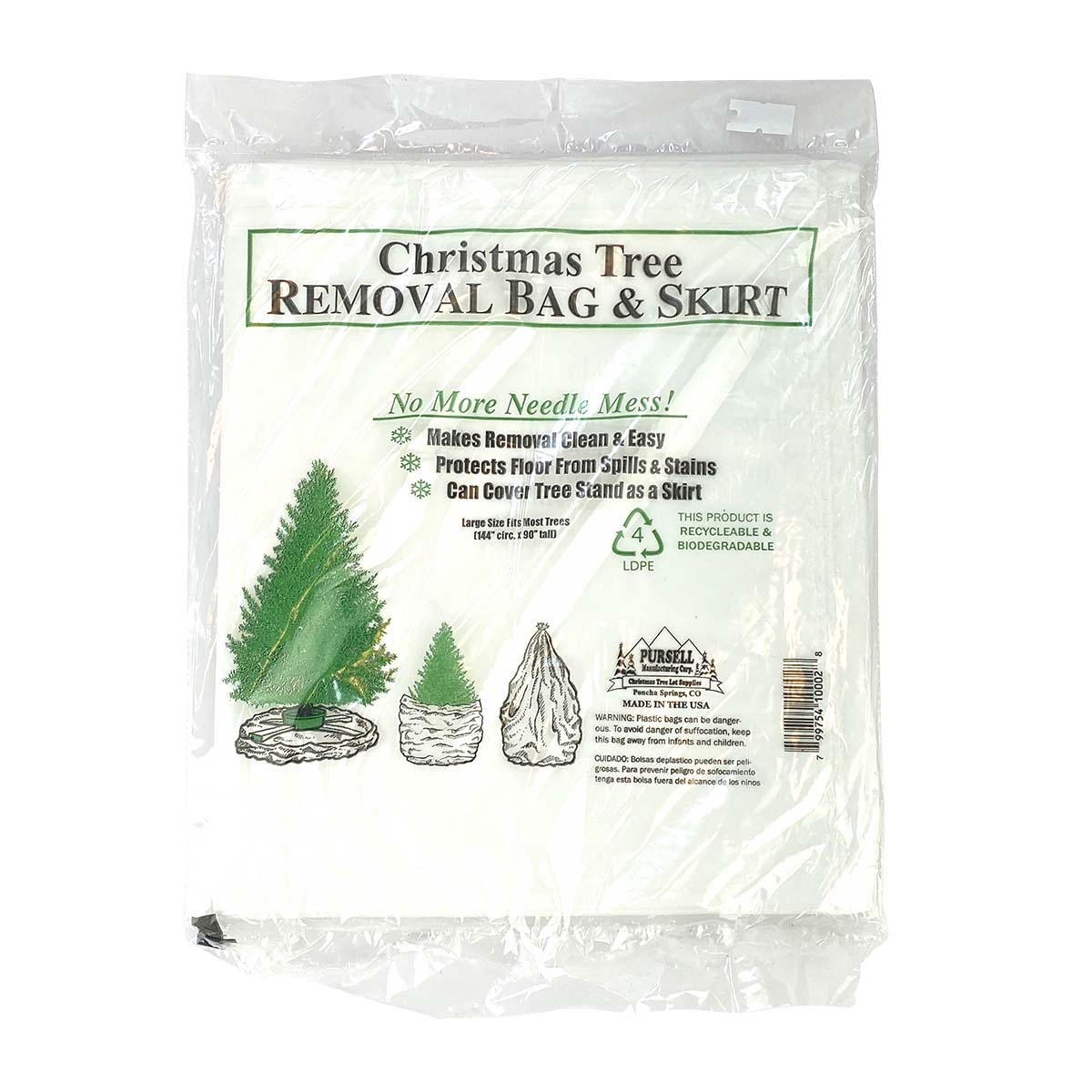 Christmas Tree Removal Bag & Skirt