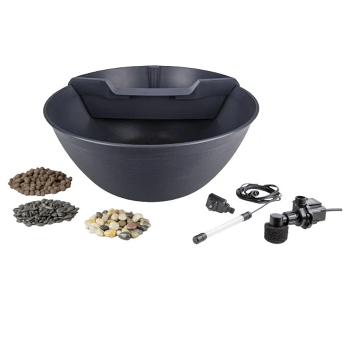 Aquascape Aquagarden Mini Pond Kit- Steel Gray 