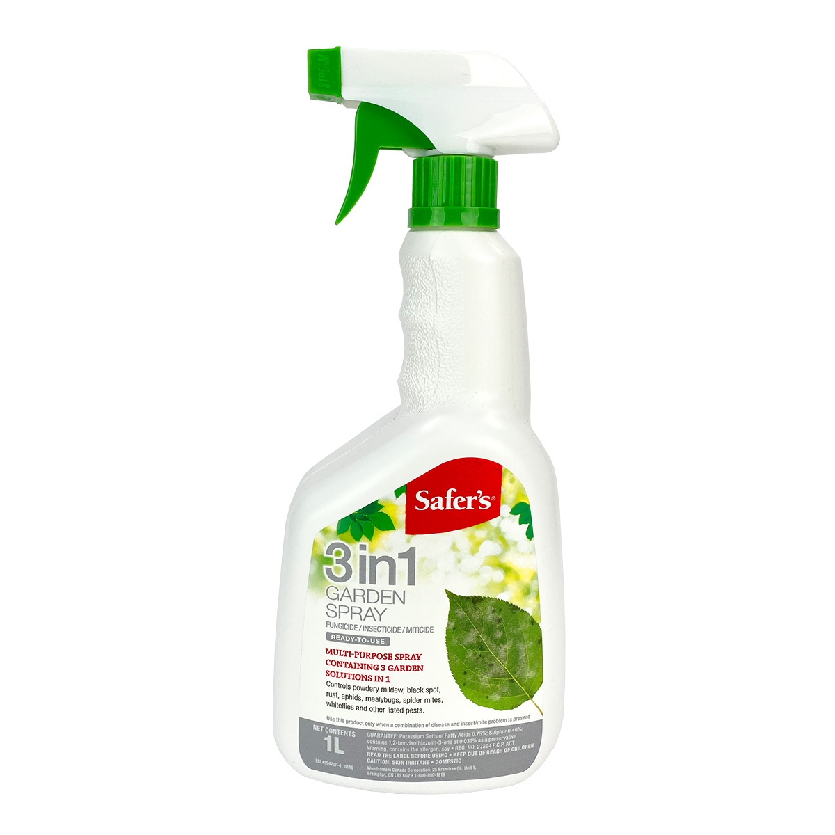 Safers 3 in 1 Garden Spray 1L