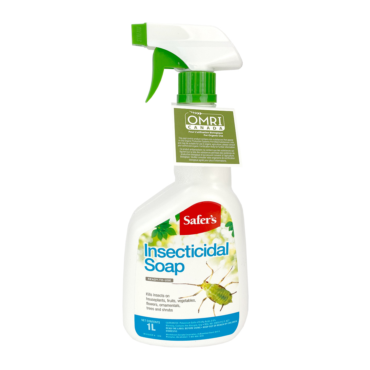 Safers Insecticidal Soap RTU 1L