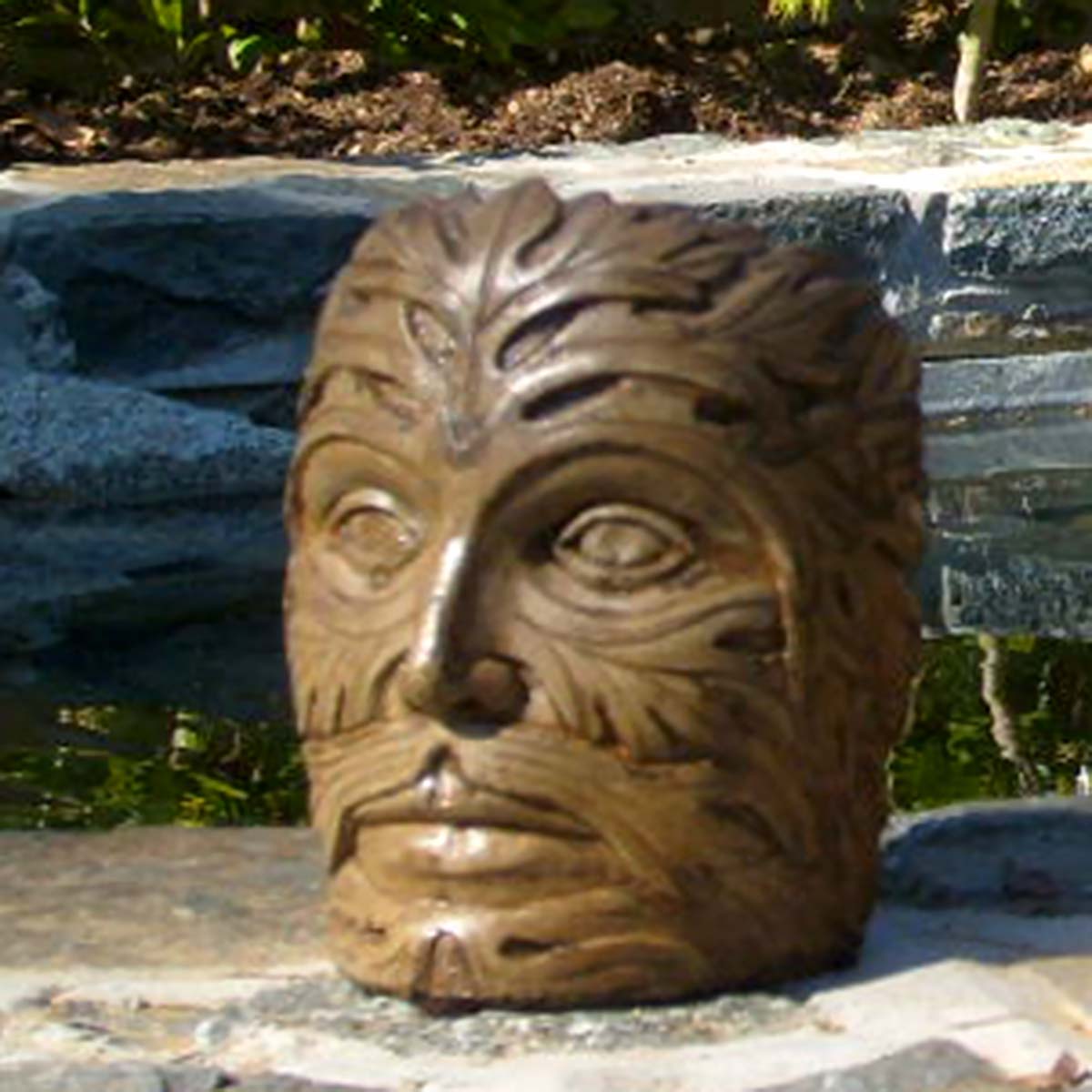 CastArt - Small Greenman Face 