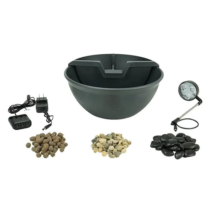 Aquascape Aquagarden Tabletop Fountain Kit Gray