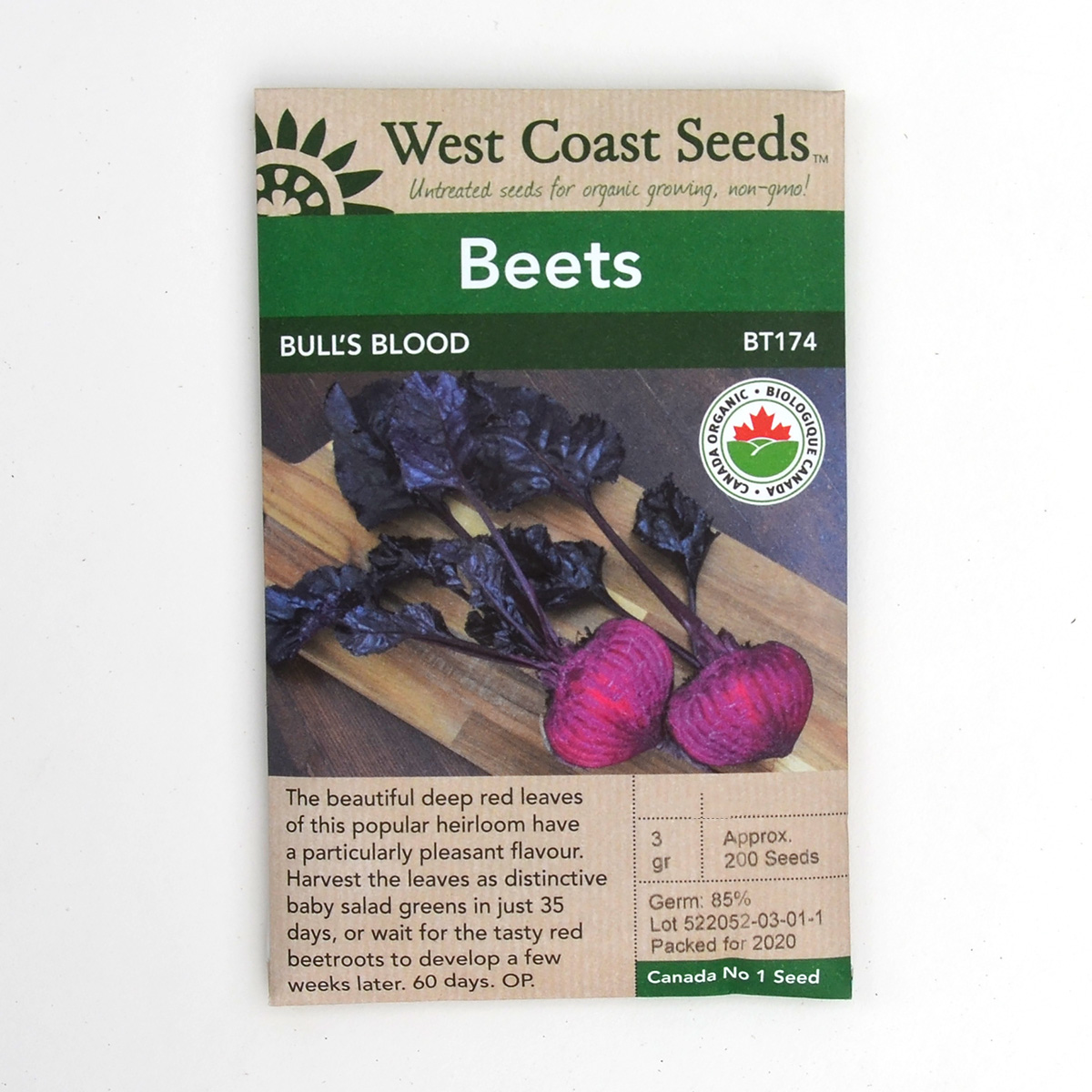 Beets Bulls Blood Seeds BT174