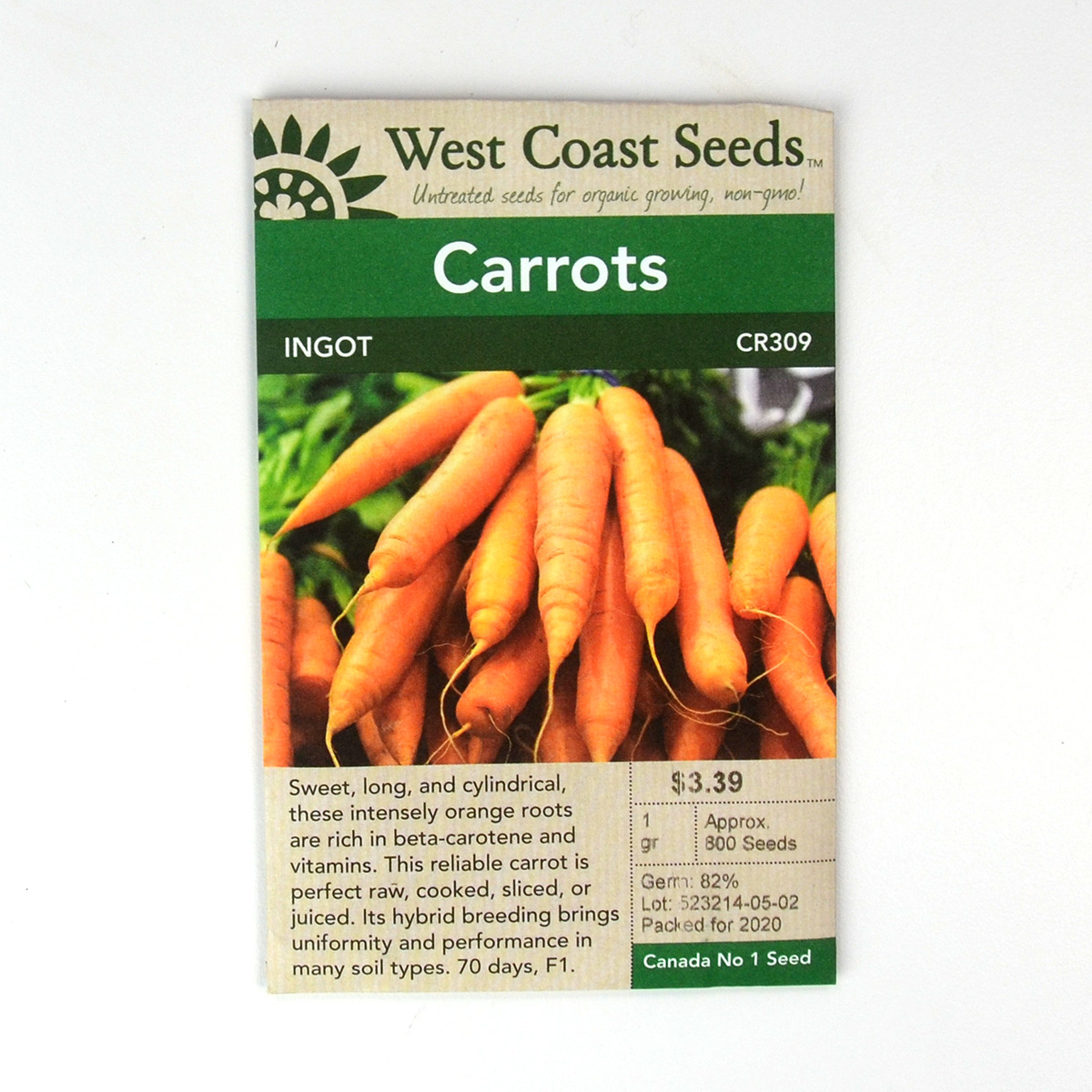 Carrot Ingot Seeds CR309