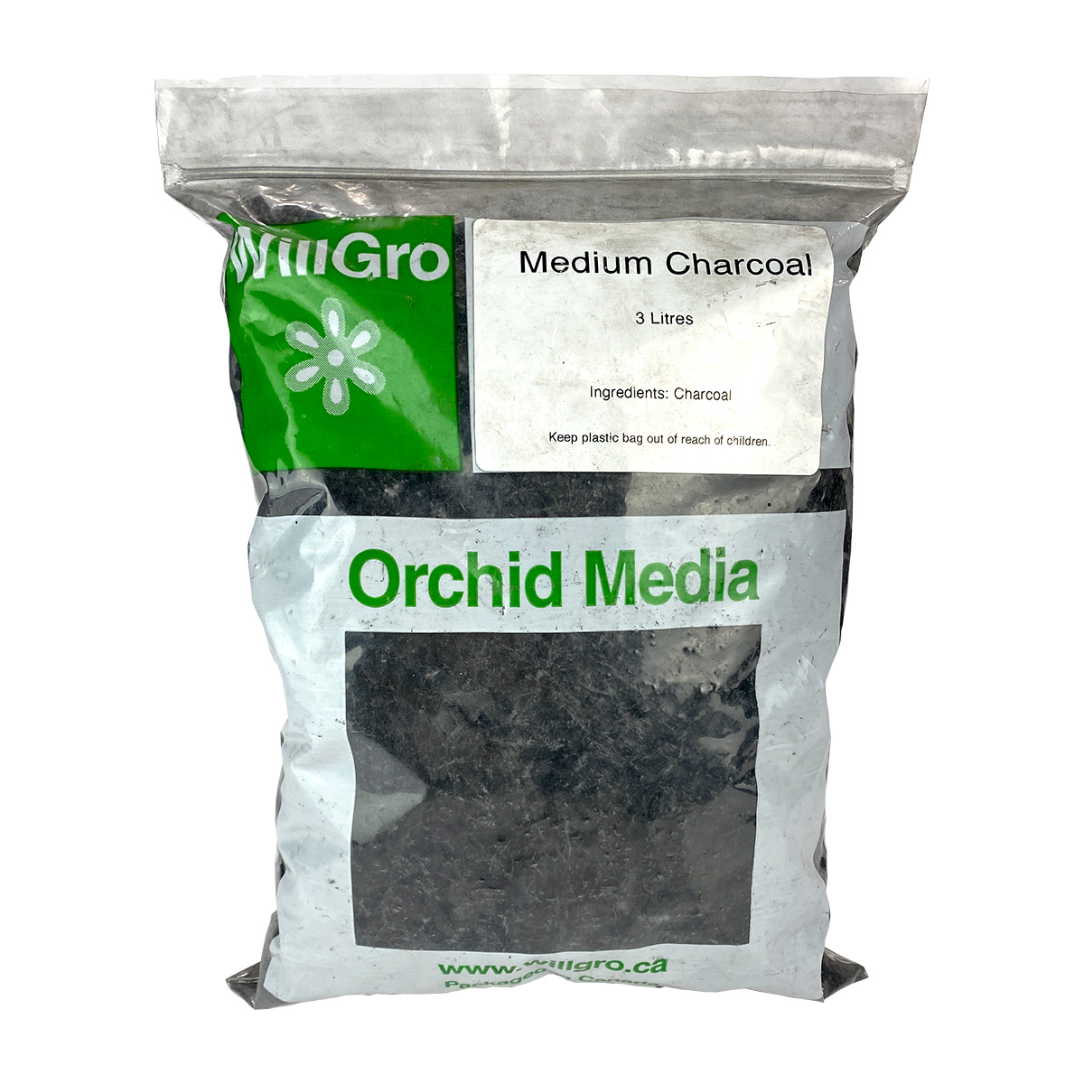 Willgro Medium Charcoal 3L