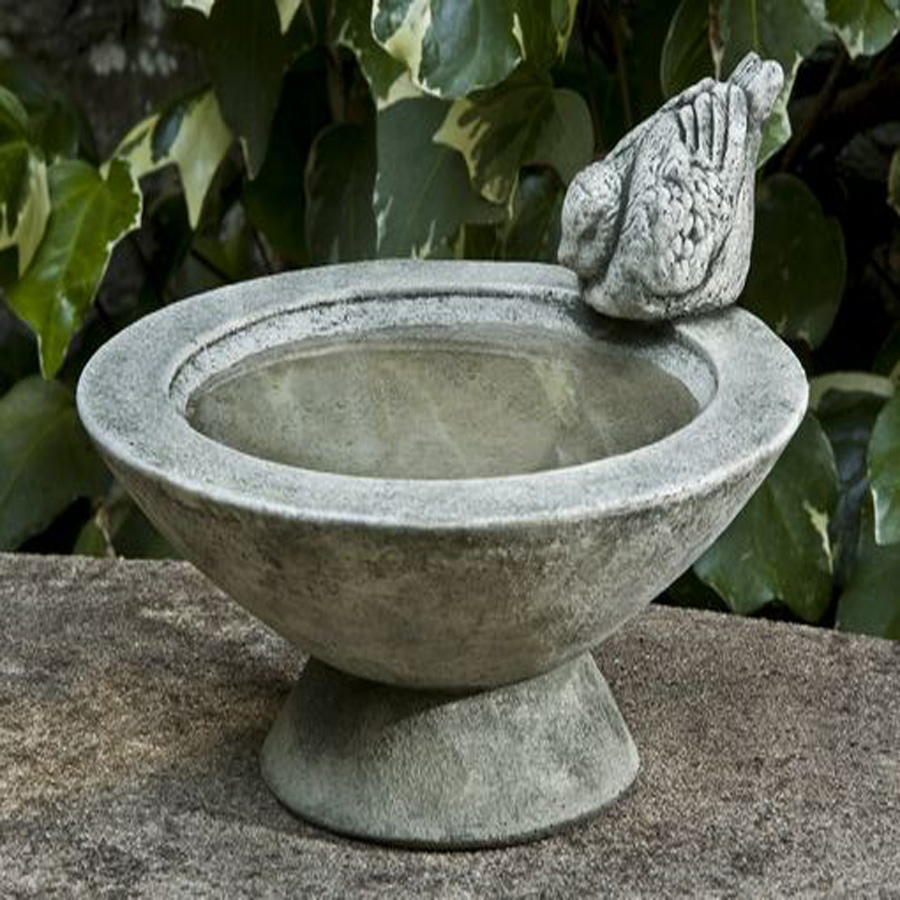 Campania - Songbird's Rest Birdbath B-140