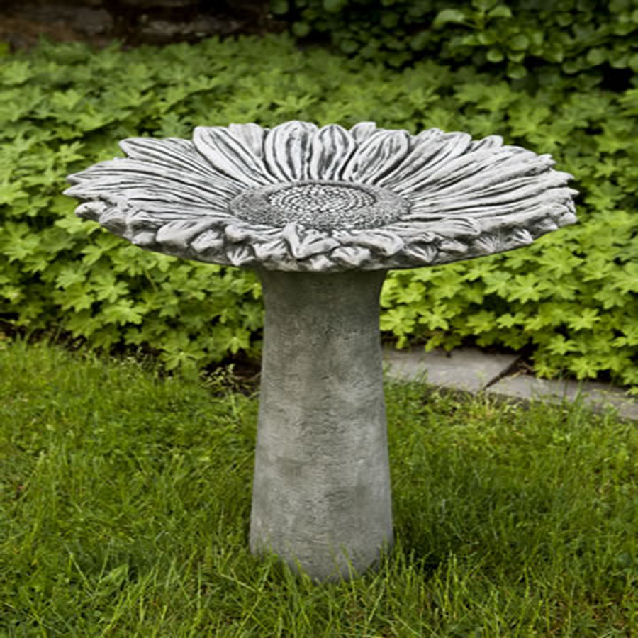 Campania - Sunflower Birdbath B-154