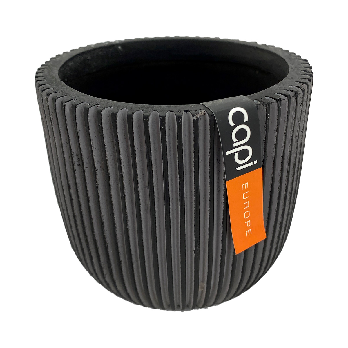 Grey Ball Stripes Anthracites- Capi Planter 3.5 inch 