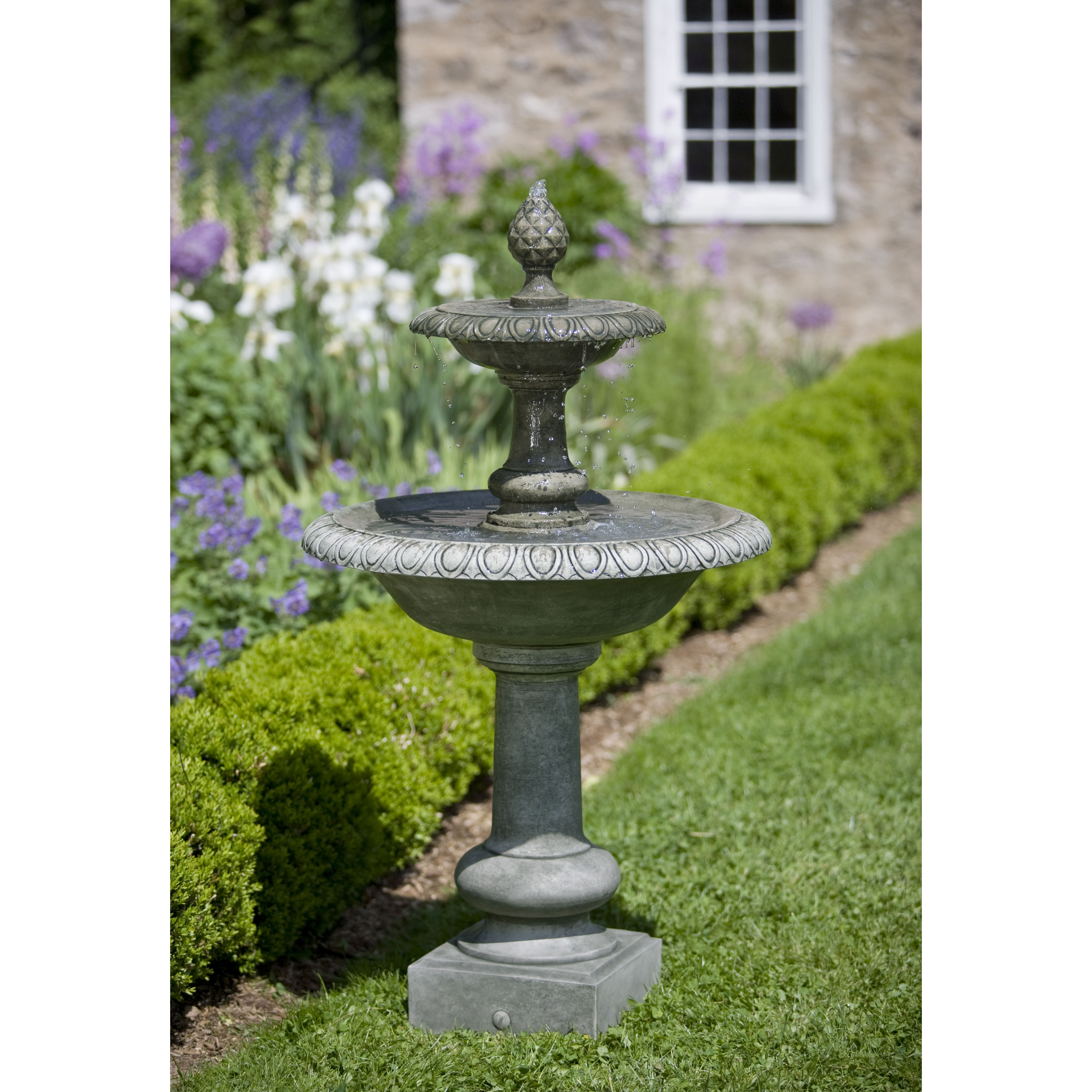 Campania - Williamsburg Pineapple Two Tier Fountain FT-132