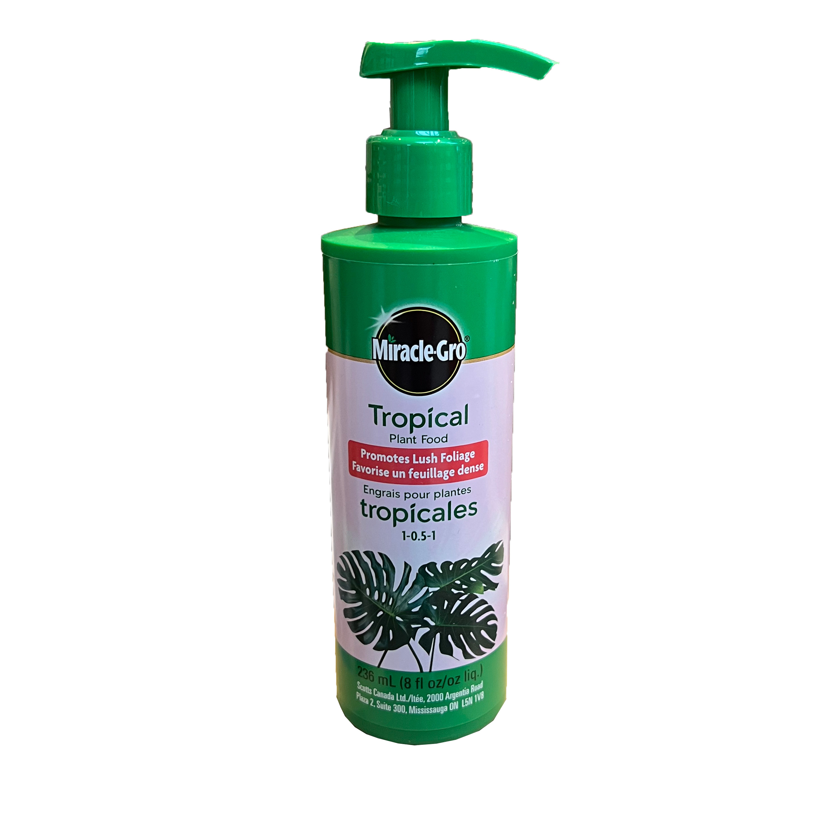 Miracle Gro Tropical Plant Food 1-0.5-1 236ml 