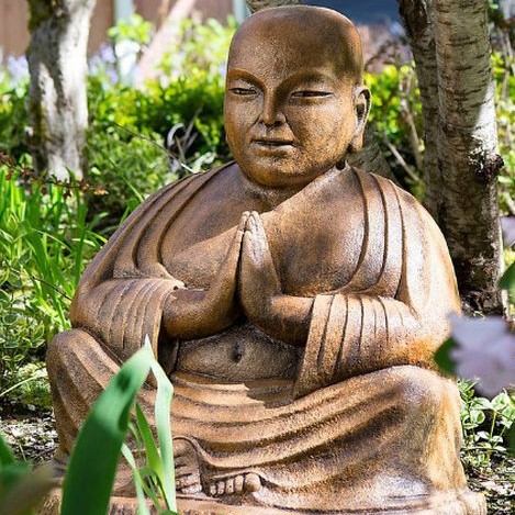 Cast Art - Namaste Buddha  