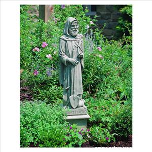 Campania - St. Fiacre Statue R-031