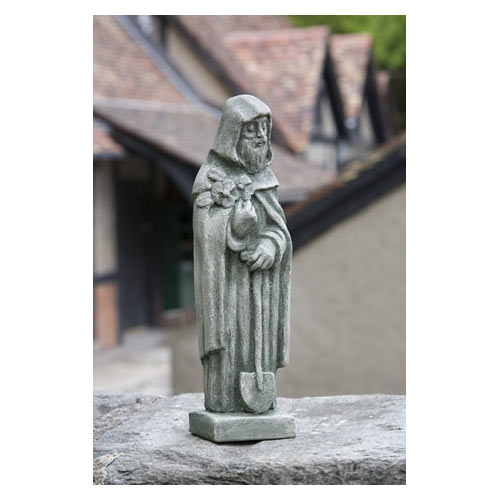 St. Fiacre statue - 14.5 inch
