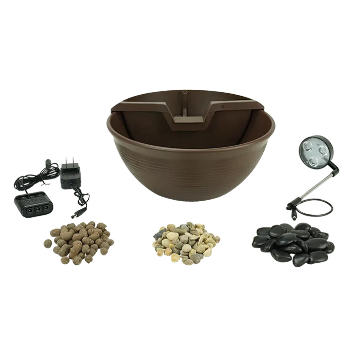 Aquascape Aquagarden Tabletop Fountain Kit Mocha